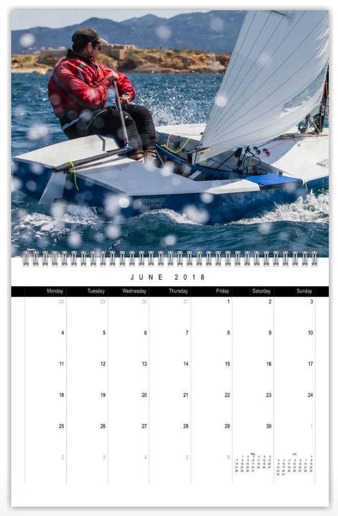 2018 OK Dinghy Calendar ©  Robert Deaves